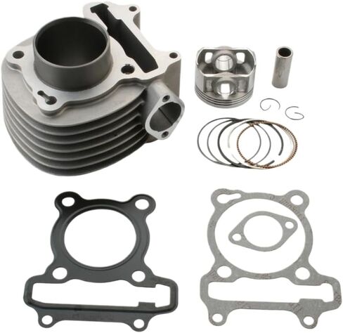 52.4mm Scooter Cylinder Block Kit 125cc 4 Stroke Compatible With Citystar Django125 Speedfight 3 Tweet in Saudi Arabia