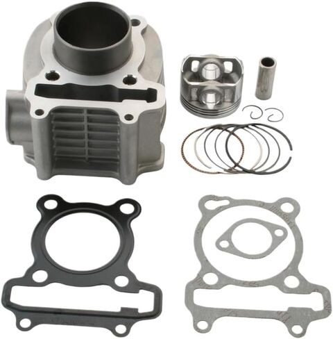 52.4mm Scooter Cylinder Block Kit 125cc 4 Stroke Compatible With Citystar Django125 Speedfight 3 Tweet in Saudi Arabia