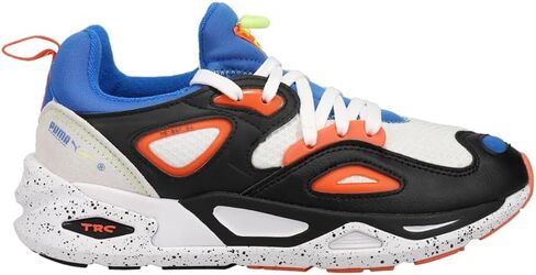 حذاء رياضي برباط من PUMA للأطفال الأولاد TRC Blaze Galaxy2 كاجوال - أسود in Saudi Arabia