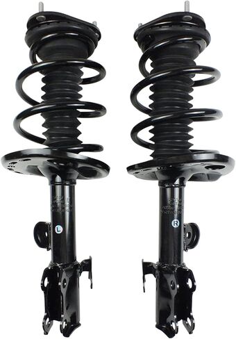 Front Struts w/Coil Springs Shock Absorber Suspension Kit Complete Strut Assembly for 2013 2014 2015 2016 2017 2018 Toyota Rav4 2.4L 2.5L L4, Replace 1333524L 1333524R, 2PCS in Kuwait