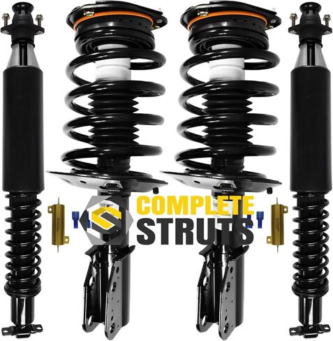 Front Quick Complete Strut Assemblies & Rear Air to Coil Spring Conversion Kit Replacement for 2000-2005 Cadillac DeVille (Set of 4) in Saudi Arabia