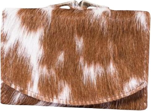 Myra Bag Women's Innovation Hair-On Wallet Brown One Size in Saudi Arabia