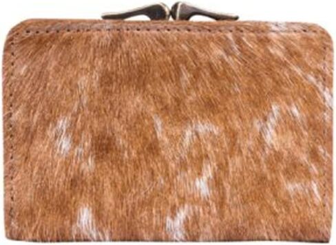 Myra Bag Women's Innovation Hair-On Wallet Brown One Size in Saudi Arabia