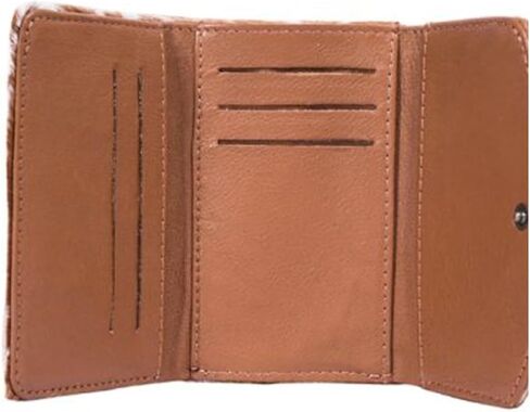 Myra Bag Women's Innovation Hair-On Wallet Brown One Size in Saudi Arabia