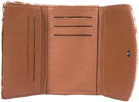 Myra Bag Women's Innovation Hair-On Wallet Brown One Size in Saudi Arabia