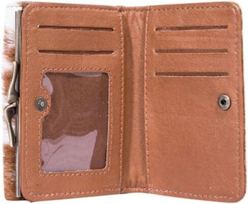 Myra Bag Women's Innovation Hair-On Wallet Brown One Size in Saudi Arabia