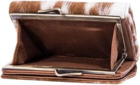 Myra Bag Women's Innovation Hair-On Wallet Brown One Size in Saudi Arabia