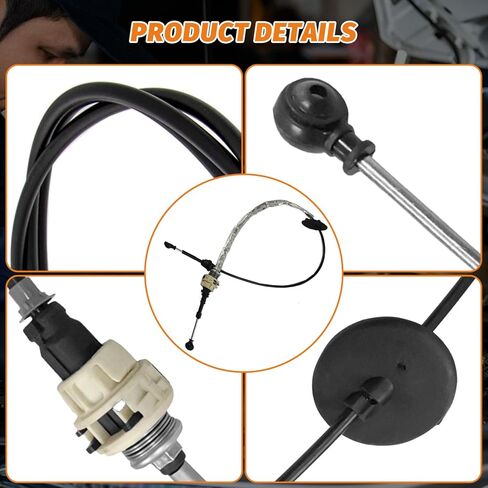 22737100 Automatic Transmission Shift Cable for Chevy Cavalier 2.2L 2002-2005，Auto Trans Shifter Cable for 2002-2005 Pontiac Sunfire 2.2L in Kuwait