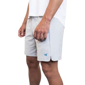 NinetyEight6 8 inch Inseam Mens Shorts : Patent, Quick Dry. Pickleball, Tennis, Gym, Golf, Running, Basketball in Saudi Arabia