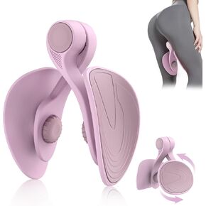 Kegel Exerciser, Pelvic Floor Muscle Exercise Devices for Women, Inner Thigh Exerciser Leg Workout Equipment Thigh Trainer for Male Hip Trimmer Inner Thigh Toner Workout in Kuwait