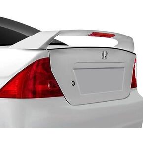 Trunk Spoiler Compatible with 2001-2005 Honda Civic Coupe Factory Style 2-Post Pedestal Painted Color NH623M Satin Silver Met in Kuwait