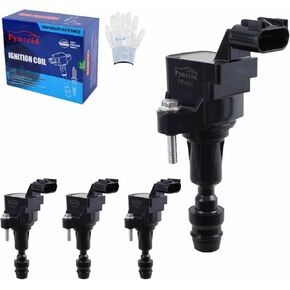 UF491 High-Performance Ignition Coils Set of 4 Compatible with Buick Regal/Verano, Chevy Malibu/Cobalt/HHR, GMC Terrain, Pontiac G5/Solstice 2.0L 2.2L 2.4L L4 - Replaces 12578224 in Kuwait