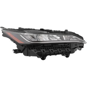 For 2021-2023Toyota Venza Hybrid Low Configuration LED Headlight Assembly w/o DRL, Right Passenger Side Headlamps, Black Housing Clear Lens Headlights (Right Passenger Side) in Saudi Arabia