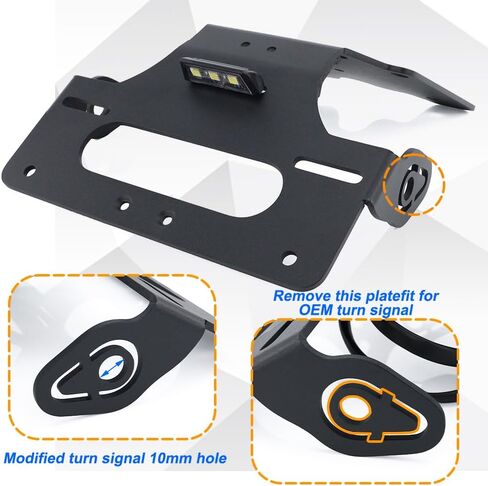 Fender Eliminator Fit for Tenere 700 XTZ690 19-25/Rally 21-25/World Raid 22-24/World Rally T7 2024 Tail Tidy in Saudi Arabia