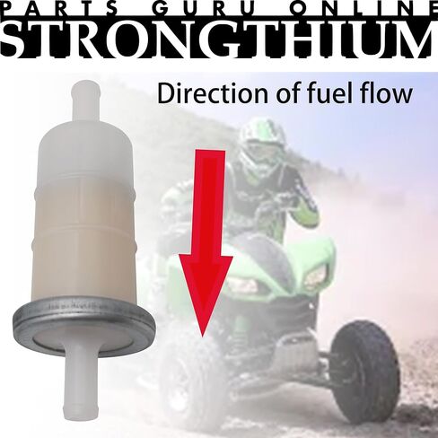 Strongthium 49019-1055 فلتر غاز الوقود 5/16 بوصة متوافق مع دراجة نارية Kawasaki ATV UTV FD501D FD501V FD590V FD611V FD620D FD661D FD671D FD711D FD750D FD791D FD851D المحرك 49019-0032 in Saudi Arabia