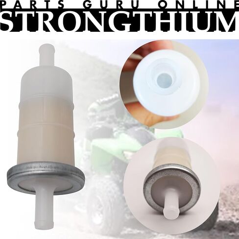 Strongthium 49019-1055 فلتر غاز الوقود 5/16 بوصة متوافق مع دراجة نارية Kawasaki ATV UTV FD501D FD501V FD590V FD611V FD620D FD661D FD671D FD711D FD750D FD791D FD851D المحرك 49019-0032 in Saudi Arabia