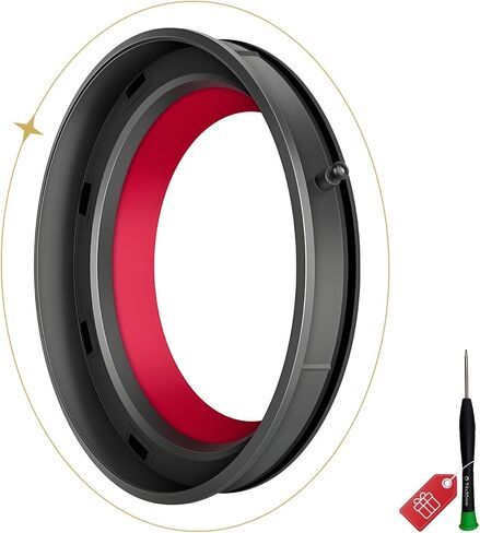 【ليست عالمية】 حلقة إغلاق صندوق الغبار فقط من أجل Dyson V10 (SV12) جزء كوب الأوساخ من المكنسة الكهربائية حلقة إغلاق دلو الغبار أجزاء الأكواب #969509-01 ليست لـ V11 V12(V10 Slim) والنماذج الأخرى in Kuwait