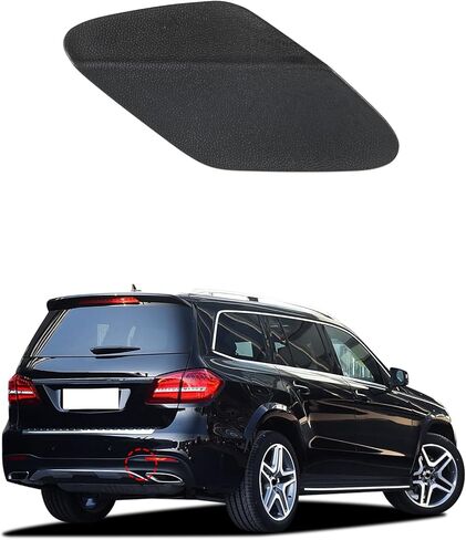 Car Rear Bumper Tow Hook Cover Cap Towing Eye Fit for Mercedes-Benz W166 W292 GLE 2015-2018 GLS 550 2017 2018 2019 1668858322(Matte Black) in Saudi Arabia