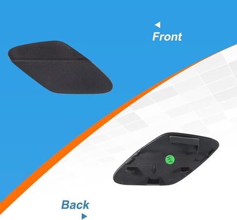 Car Rear Bumper Tow Hook Cover Cap Towing Eye Fit for Mercedes-Benz W166 W292 GLE 2015-2018 GLS 550 2017 2018 2019 1668858322(Matte Black) in Saudi Arabia