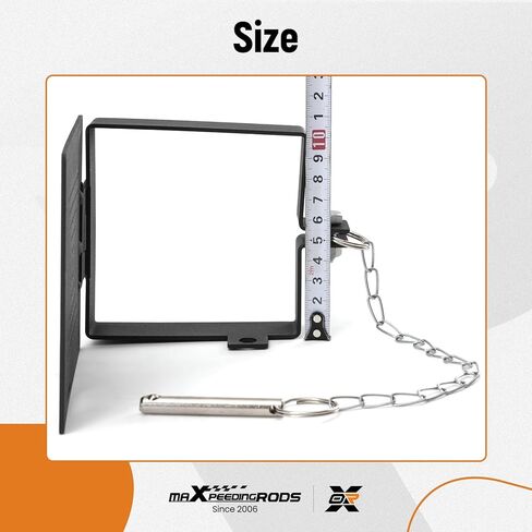 غطاء غطاء ممتص الصدمات من maxpeedingrods RV، أغطية نهاية ممتص الصدمات للتخييم لمصد مربع مقاس 4x4 بوصة قطعتان in Saudi Arabia