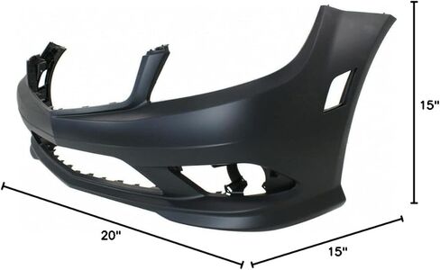 FitParts Compatible With Front Bumper Cover 2008 2009 2010 2011 Mercedes-Benz C250 C300 Sedan 08 09 10 11. New, Primed and Ready for Paint. W/AMG Package. 204885392560 MB1000296 in Saudi Arabia