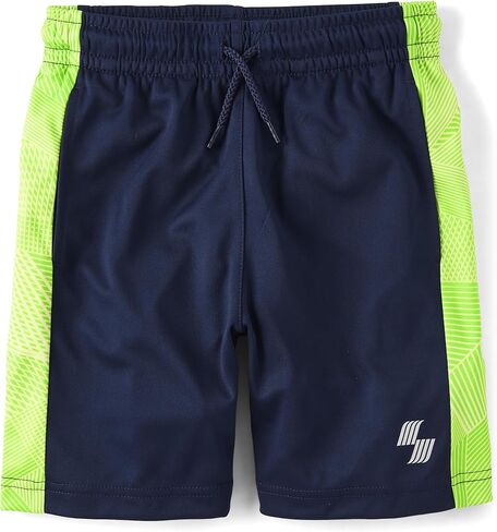 The Children's Place Boys' Athletic Basketball Shorts, Solid Color 3-Pack in Saudi Arabia