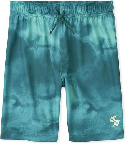 The Children's Place Boys' Athletic Basketball Shorts, Solid Color 3-Pack in Saudi Arabia