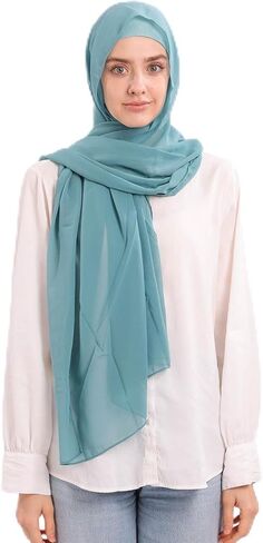 Matching Adjustable Tie Back Jersey Undercap With Muslim Chiffon Instant Hijab Head Scarf in Saudi Arabia