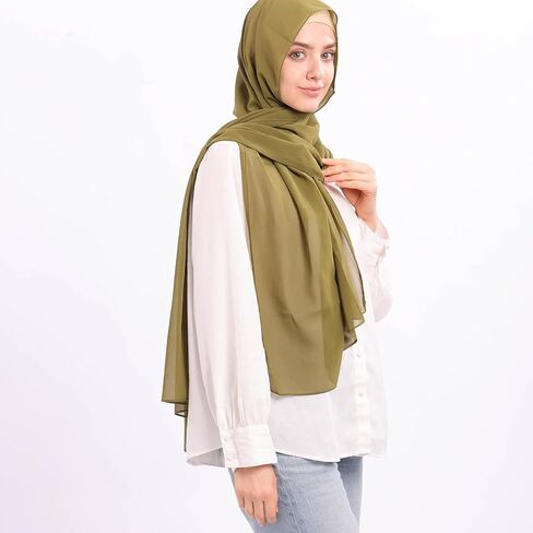 Matching Adjustable Tie Back Jersey Undercap With Muslim Chiffon Instant Hijab Head Scarf in Saudi Arabia