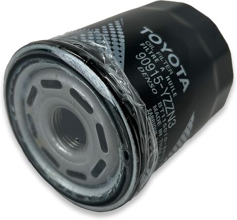 فلتر زيت أصلي 90915-YZZN3 / 90915-10010 مع غسالة سحق سدادة التصريف APSG | OEM 3 عبوات | متوافق مع تويوتا/لكزس 3.4L تندرا، سيكويا، LS500، LX600، GX550، LX700h in Saudi Arabia