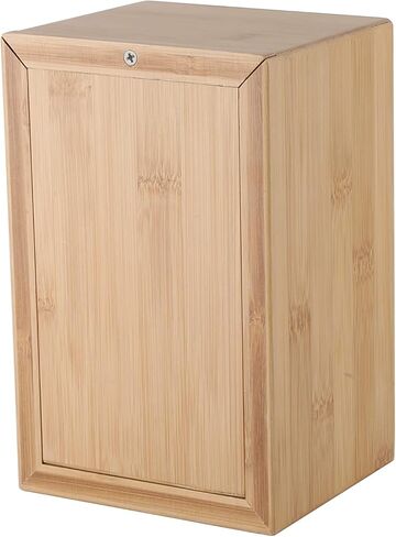جرة الحيوانات الأليفة المصنوعة من الخيزران من SILICUTE مقاس X-Large لرماد الكلاب، جرة الحيوانات الأليفة الخشبية من الخيزران للجنازات والنصب التذكارية، صندوق ذاكرة تذكاري من الخشب القوي in Kuwait