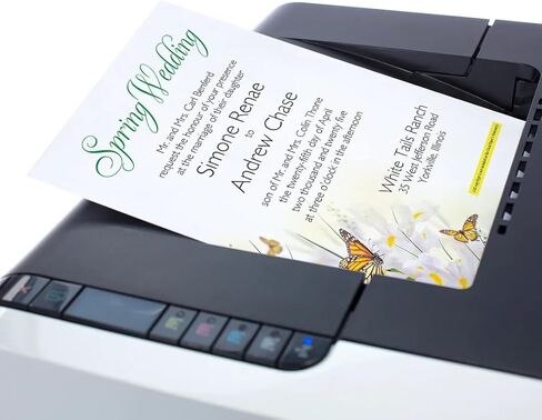 Great Papers! Stationery Letterhead, Spring Blossom Butterfly, 8.5"x11", Printer Friendly, 50 Sheets (2025004) in Saudi Arabia
