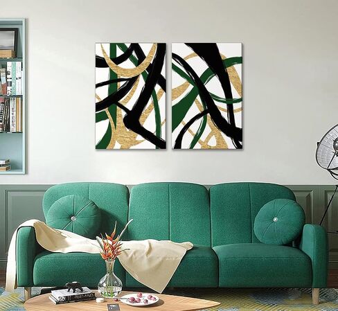 3pcs Black And Gold Abstract Canvas Wall Art Modern Black Grey And Gold Marble Wall Decor Pictures Minimalist Foil Fluid Texture Posters Prints for Living Room Bedroom Office Home Decoration in Saudi Arabia