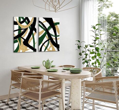 3pcs Black And Gold Abstract Canvas Wall Art Modern Black Grey And Gold Marble Wall Decor Pictures Minimalist Foil Fluid Texture Posters Prints for Living Room Bedroom Office Home Decoration in Saudi Arabia