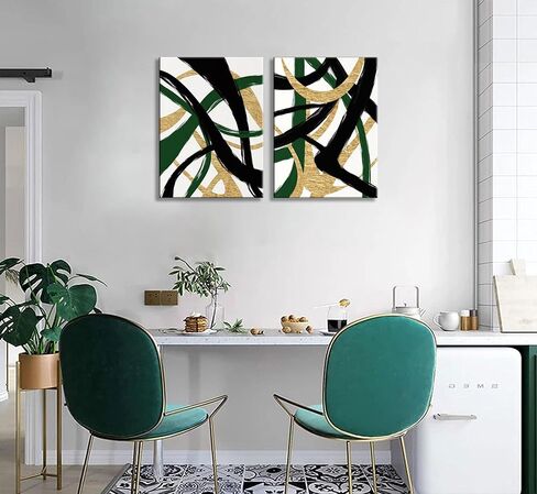 3pcs Black And Gold Abstract Canvas Wall Art Modern Black Grey And Gold Marble Wall Decor Pictures Minimalist Foil Fluid Texture Posters Prints for Living Room Bedroom Office Home Decoration in Saudi Arabia
