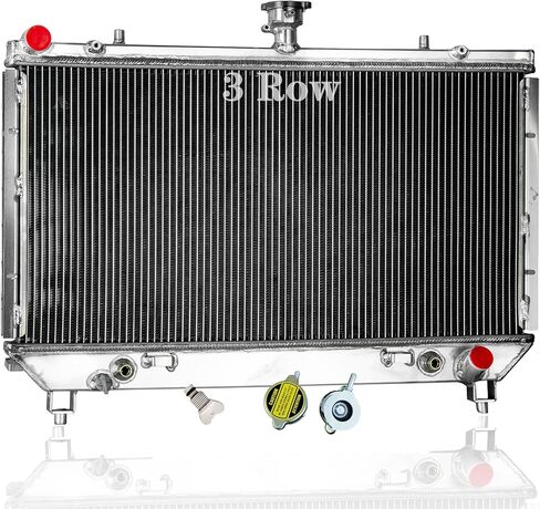 3Row Aluminum Radiator Fit for 2010-2011 Chevy Camaro SS Coupe Convertible 6.2L CC13142 in Saudi Arabia