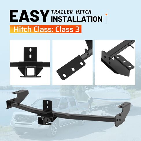 Class 3 Trailer Tow Hitch, 2 Inch Receiver Compatible with 2006-2014 Honda Ridgeline in Saudi Arabia
