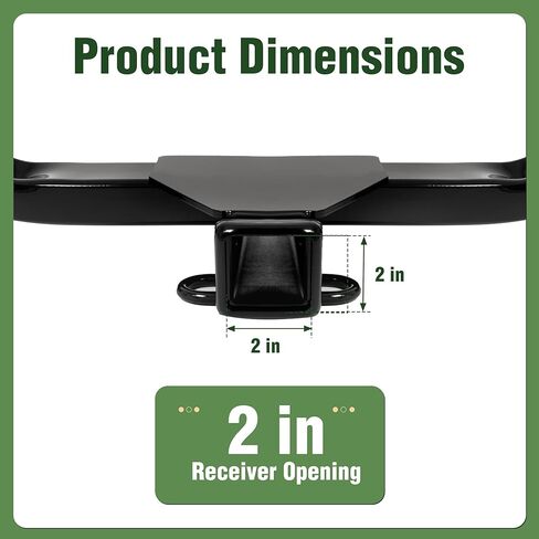 2Inch Receiver Trailer Hitch Class 3 Compatible with 2007-2015 Mazda CX-9 in Saudi Arabia
