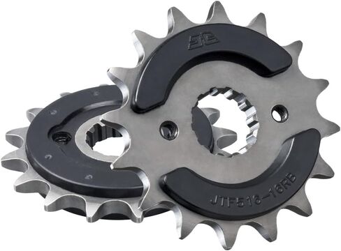 JT Sprockets JTF516.16RB 16 Tooth Rubber Cushioned Front Countershaft Sprocket in Saudi Arabia