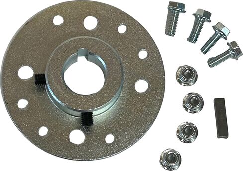 Go Kart Sprocket or Brake Hub, 1" Bore, 1/4" Keyway & Hardware in Saudi Arabia