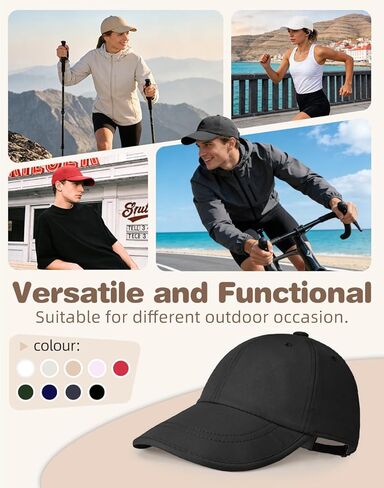 Men Women Baseball Cap, Classic Adjustable Plain Caps, Lightweight Unstructured Baseball Cap Soft Brim in Saudi Arabia