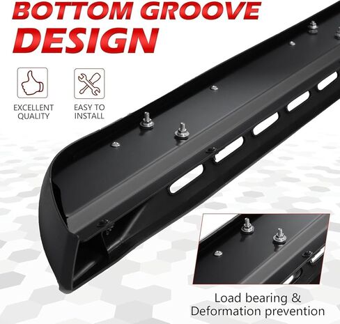 Dermon 7 Inch Running Boards Compatible with 2024 2025 Toyota Tacoma Double Cab Crew Cab 4-Door Side Steps Nerf Bars 600Lbs Heavy Duty Manganese Steel + ABS Black in Kuwait