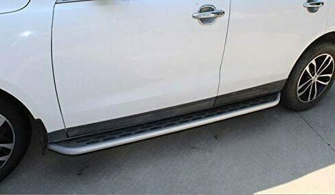 2Pcs Aluminum Running Board Side Steps Compatible with Lexus TX 350 500h 550h/ Toyota Grand Highlander 2024 2025 2026, Anti-Slip Step Pedal Door Fixed Nerf Bars Silver Rail Board, with Brackets in Saudi Arabia