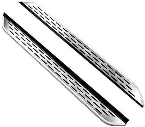 2Pcs Aluminum Running Board Side Steps Compatible with Lexus TX 350 500h 550h/ Toyota Grand Highlander 2024 2025 2026, Anti-Slip Step Pedal Door Fixed Nerf Bars Silver Rail Board, with Brackets in Saudi Arabia