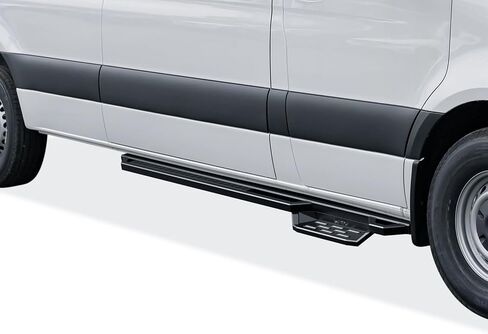APS Stainless Steel Pocket Steps Running Boards Compatible with Dodge Sprinter 2007-2009 Full Size Van & Mercedes-Benz Sprinter 10-26(Exclude Passenger Van with Rear A/C and 2015 4X4) in Saudi Arabia