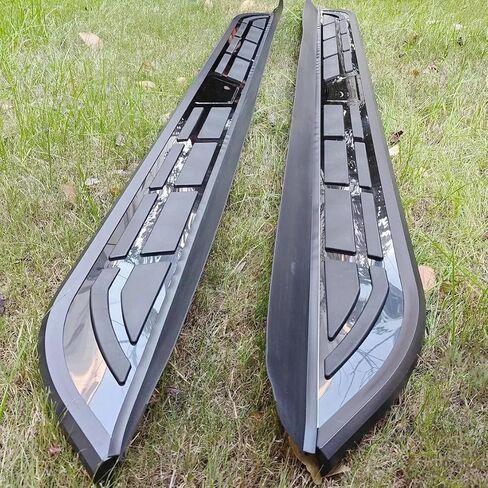 2 قطعة لوحة تشغيل بدواسات جانبية Nerf Bar مناسبة لتويوتا جراند هايلاندر 2024 2025 2026 in Saudi Arabia