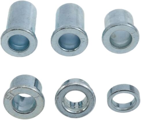 Silver Steel Spacers 10.9 Bolt Strength Sleeve Bushing Bicycle Axle Spacer Accessories Dirtwheel Hub Spacers Compatible for Motorcycle Pit Dirt Bike Moped ATV Mini Bike 12mm Classic Axle in Saudi Arabia