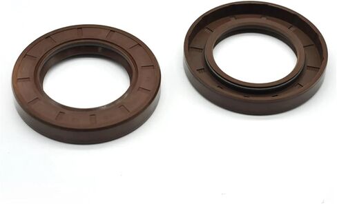 2PC ID 10 MM TC Oil Seal Skeleton Brown Fluoro FKM Fluorine Rubber Hydrauli Spring U Lip TC Ring Gasket(105x125x12) in Kuwait