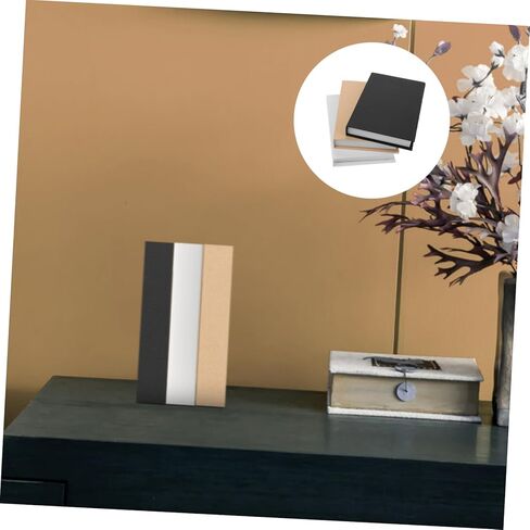 3pcs Faux Book Decorative Models for Home Office Stylish Book Ornaments for Shelf Decoration for Living Room Bedroom and Workspace Decor in Saudi Arabia