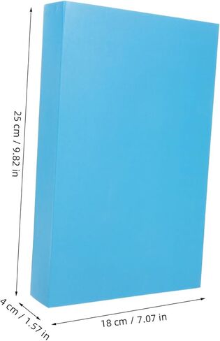 7pcs Gradient Faux Book Models Decorative Simulation Book Ornament for Bookshelf Display Home Office Decor Fake Props for Stylish Interior Design in Saudi Arabia